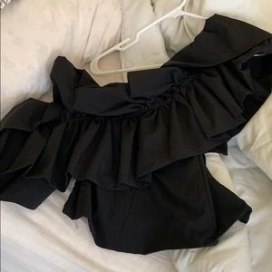 Fun one shoulder piece going out top - NEVER WORN